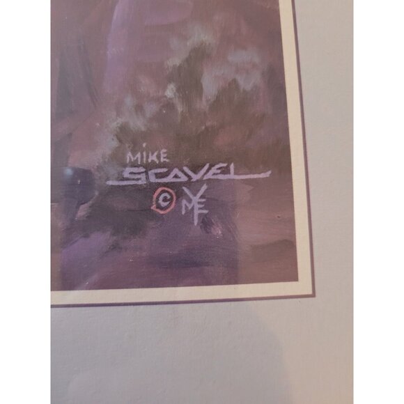 Mike Scovel Relax! Everything is under control 16x20" 1989 Art Print Poster - Picture 3 of 4